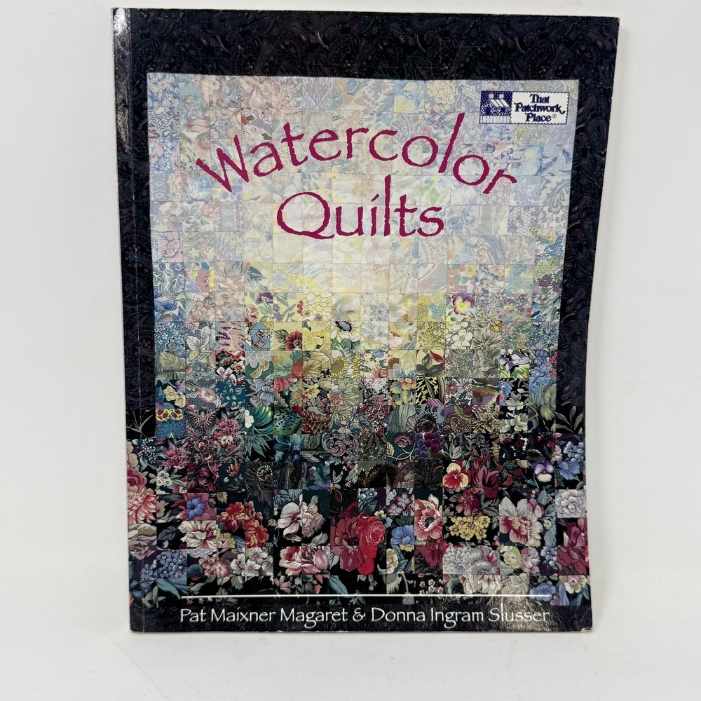 Watercolor Quilts‎ Pattern Instruction Booklet - Learn to build your quilt